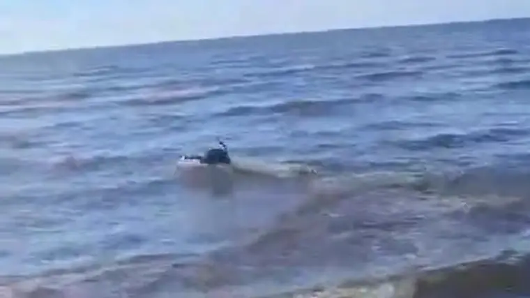 Watch: a beach day in action